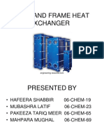 Plate and Frame Heat Exchanger