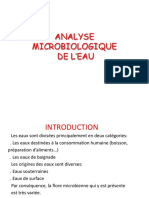 TD Microbiologie de L'eau 2018