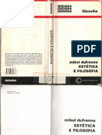 Dufrenne Estetica e Filosofia PDF