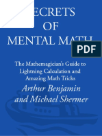 Arthur Benjamin, Michael Shermer - Secrets of Mental Math - The Mathemagician's Guide To Lightning Calculation and Amazing Math Tricks (2006) .En - Es PDF