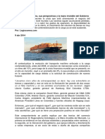 Alianzas Estrategicas en El Transporte Maritimo Mundial