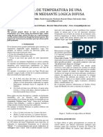 Control de Temperatura de Una Habitacion Mediante Logica Difusa