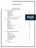 Project Report On Hospital Management System