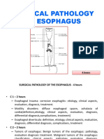 Surgicl Pathology of Oesophagus