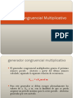 Método Congruencial Multiplicativo