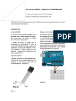 Identificación de Un Sistema de Control de Temperatura