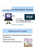 Management Information Systems: CA Naveen Agarwal