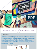 Historia y Evolucion Del Marketing