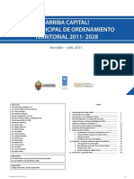 Arriba Capital, Plab Municipal de Ordenamiento Territorial PDF