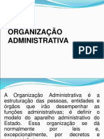 Organização Administrativa - ALUNOS