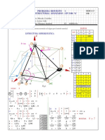 Problema Resuelto 1 Analisis Estructural Avanzado - Civ 3306 "A"