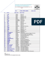 Routine 3RD SEM 2017-18 