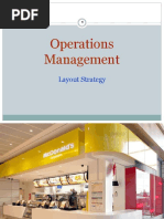 Operations Management: Layout Strategy