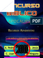 Concurso Bíblico Apocalipsis