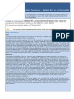 Key Information Document - Spread Bet On A Commodity: Purpose