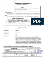 Math 22-1 Syllabus 