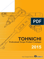 Tohnichi - Katalog 2015 EN