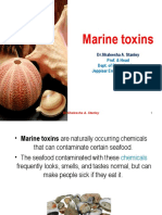 Marine Toxins: DR - Shaleesha A. Stanley