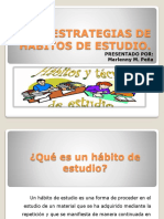 Estrategias de Hábitos de Estudio