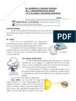 10 - Evaluacion N°2 - El Clima y Las Zonas Climaticas