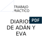 Trabajo Práctico Lengua Diarios de Adán y Eva