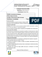 AD2 Prática de Ensino III 2018-1 - Viviane