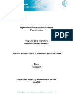 Unidad 1. Introducción A La Interconectividad de Redes PDF