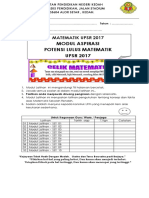 Cover Modul Perkasa Matematik Upsr 2017