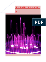 Atmega 32 Musical Funtain