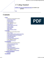 C Coding Standard