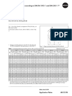 Flanges Connecting Dimension According To DIN EN 1092-1 and DIN 2501-1