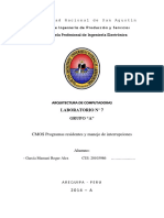 Universidad Nacional de San Agustín Facul Tad D e Ingenier Ía D e Pro Ducc Ió N y Servic Io S Escuela Profesional de Ingeniería Electrónica