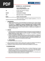 Informe Sobre Comunicacion de Hallazgos Aud. Segatt