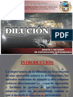 DILUCIÓN