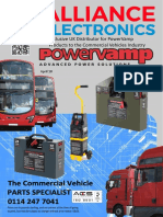 Alliance Electronics LTD Powervamp Products 2018