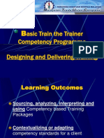 1 - Designing and Delivering Training