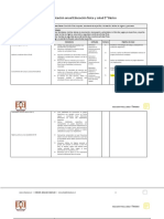 Planificación Anual - EDUCACION FISICA - 5basico - G