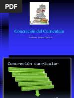 Concreción Curricular