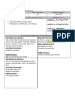 Letter U Lesson Plan