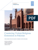 Countering Violent Religious Extremism in Pakistan White Paper