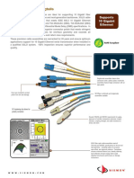 Siemon Xglo Jumper and Pigtails Spec Sheet