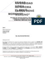 Carta Practicas Industriales Industrial-Uagrm