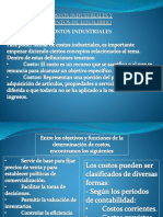 Costos Industriales y Puntos de Equilibrio