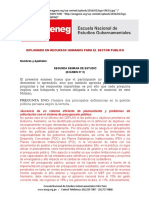 Evaluacion II - Recursos Humanos y La Ley Servir