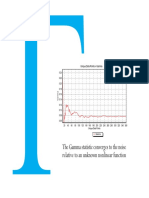 The Gamma Statistic Converges To The Noise Relative To An Unknown Nonlinear Function