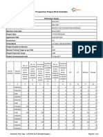 Prospective Project Work Schedule: Download / Print Date: 11/05/2018 10:57 (Devidatt Kandpal) Page No. 1 of 4