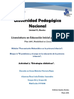 Estrategias Didácticas para Trabajar La Resolución de Problemas