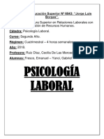 Trabajo Final de Psicologia Laboral