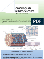 Aula 19 Farmacologia Da Contratilidade Cardíaca