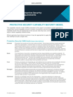 Protective Security Capability Maturity Model